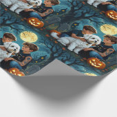 Spooky & Cute Halloween Wrapping Paper ラッピングペーパー (角)