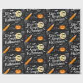 Spooky & Cute Halloween Wrapping Paper ラッピングペーパー (フラット)
