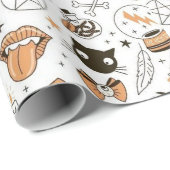 Spooky Cute Happy Halloween  ラッピングペーパー (ロールコーナー)