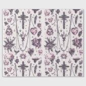 Spooky Cute Happy Halloween  ラッピングペーパー (フラット)