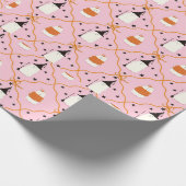 Spooky Cute Happy Halloween  ラッピングペーパー (角)