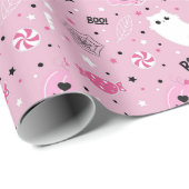 Spooky Cute Happy Halloween  ラッピングペーパー (ロールコーナー)