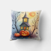 Spooky Cute Modern Halloween Collection クッション (裏面)