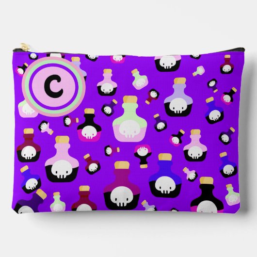 Spooky Cute Pick Your Poison Halloween  アクセサリーポーチ (正面)
