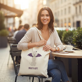 Spooky & Cute Poodle Halloween Tote Bag トートバッグ