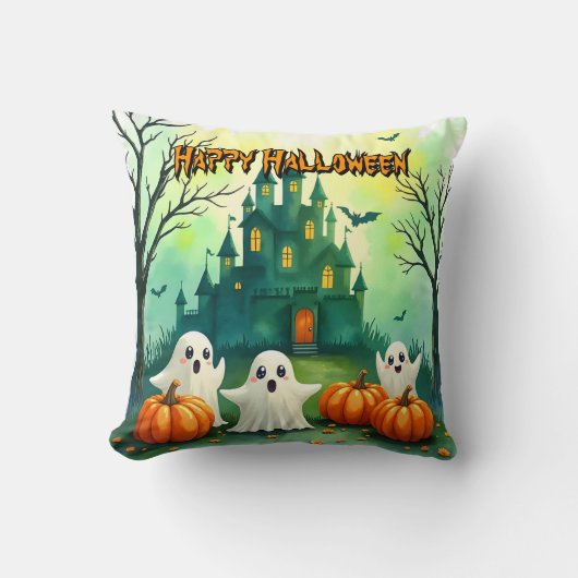 Spooky Cute Popular Halloween Collection クッション (正面)