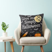 Spooky Cute Pumpkin & Ghost Design クッション (椅子)