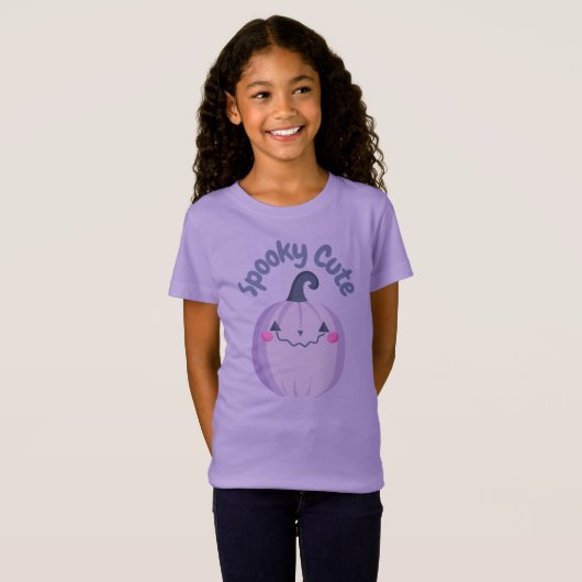 Spooky Cute Pumpkin Tシャツ (正面フル)