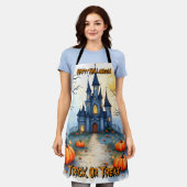 Spooky Cute Trendy Halloween Collection エプロン (着用した状態)