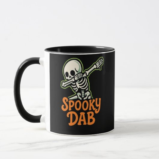 Spooky Dab Halloween マグカップ (左)