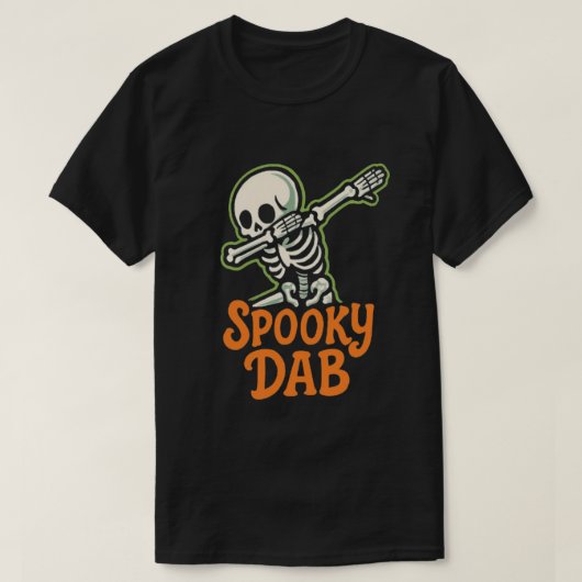 Spooky Dab Halloween T-Shirt Tシャツ (デザイン正面)