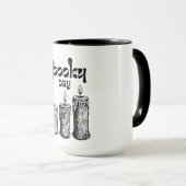 Spooky Day Happy Halloween マグカップ (正面右)