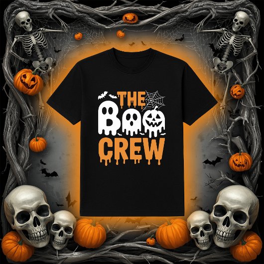 Spooky Dripping The Boo Crew Ghosts and Pumpkin Ha Tシャツ