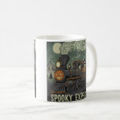 Spooky Express Mug コーヒーマグカップ (正面右)