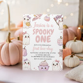 Spooky First Birthday Invite 招待状