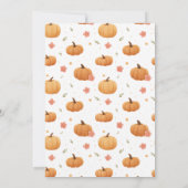 Spooky First Birthday Time Capsule 招待状 (裏面)