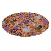 Spooky floral カッティングボード (角)