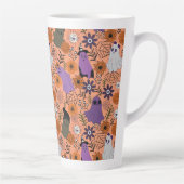 Spooky floral カフェラテマグ (右)