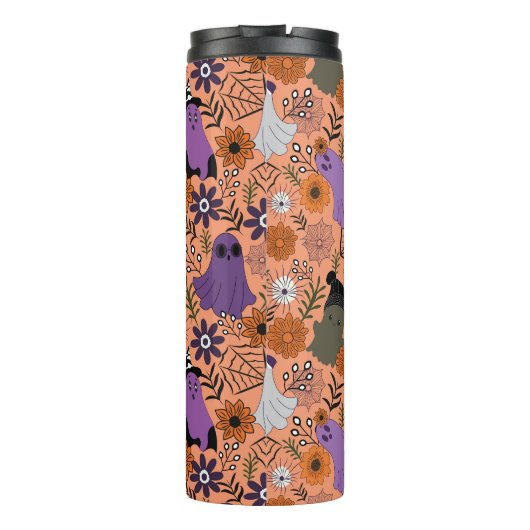 Spooky floral タンブラー (裏面)