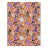 Spooky floral テーブルクロス (正面)