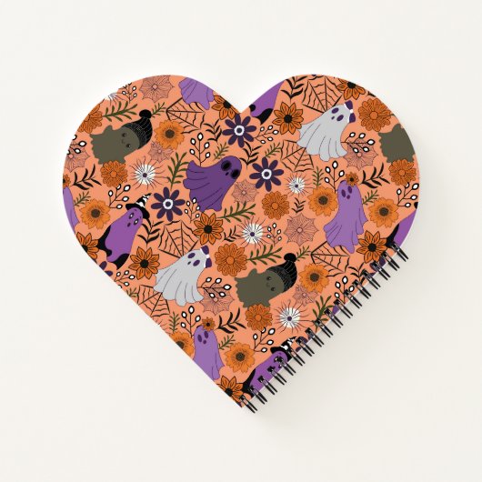 Spooky floral ノートブック (裏面)