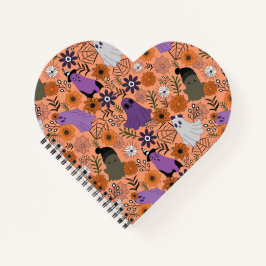 Spooky floral ノートブック