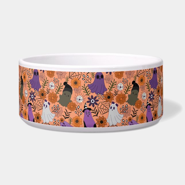 Spooky floral ボウル (正面)