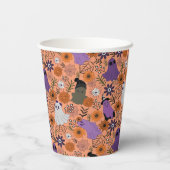 Spooky floral 紙コップ (裏面)