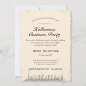 Spooky Forest Halloween 招待状 (裏面)