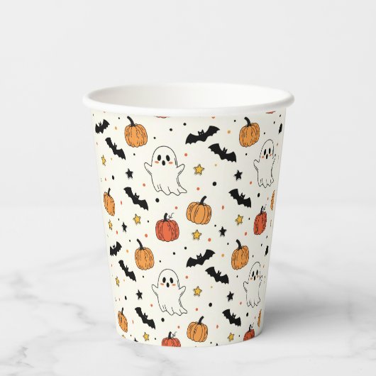 Spooky Fun Halloween Costume Party 紙コップ (裏面)