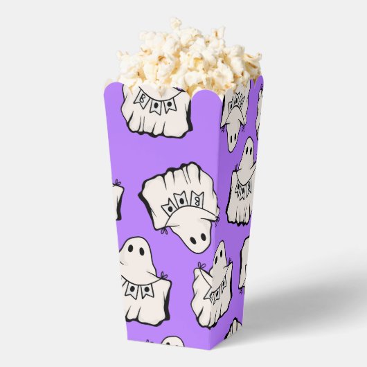 Spooky & Fun Halloween Popcorn フェイバーボックス (はじけた状態)
