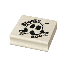 Spooky ghost, Pixelart, Pixel Art  ラバースタンプ