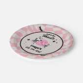 Spooky Ghoul Halloween Any Age Birthday ペーパープレート (アングル)