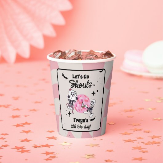 Spooky Ghoul Halloween Any Age Birthday 紙コップ (インサイチュ)