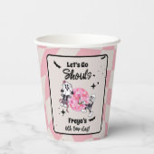 Spooky Ghoul Halloween Any Age Birthday 紙コップ (裏面)