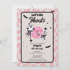 Spooky Ghoul Halloween Any Age Birthday Invitation 招待状