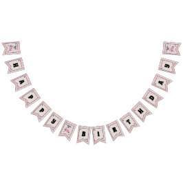 Spooky Ghoul Halloween First Birthday バンティングフラッグ