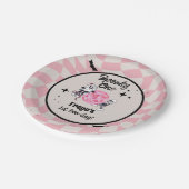 Spooky Ghoul Halloween First Birthday  ペーパープレート (アングル)