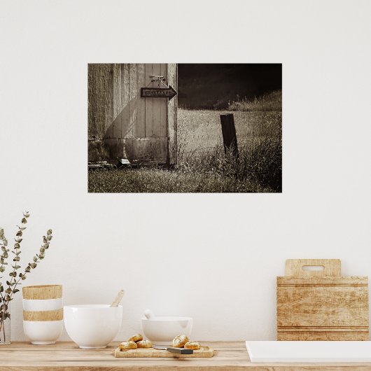 Spooky Graveyard ポスター (キッチン)