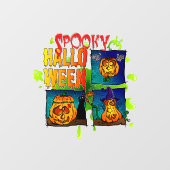 Spooky Halloween ウィンドウサイン (シート)