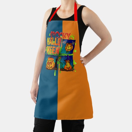 Spooky Halloween エプロン (インサイチュ)