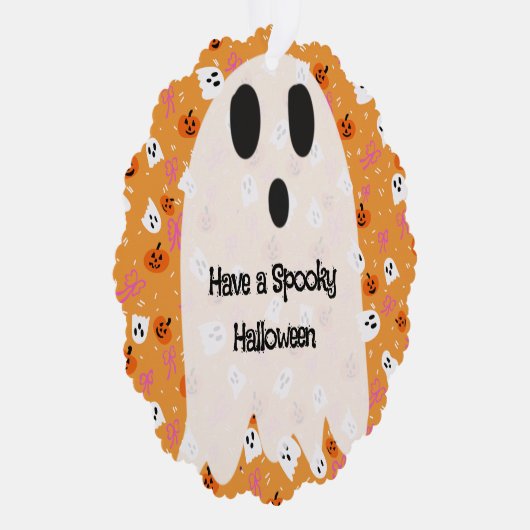 Spooky Halloween  オーナメントカード (右)