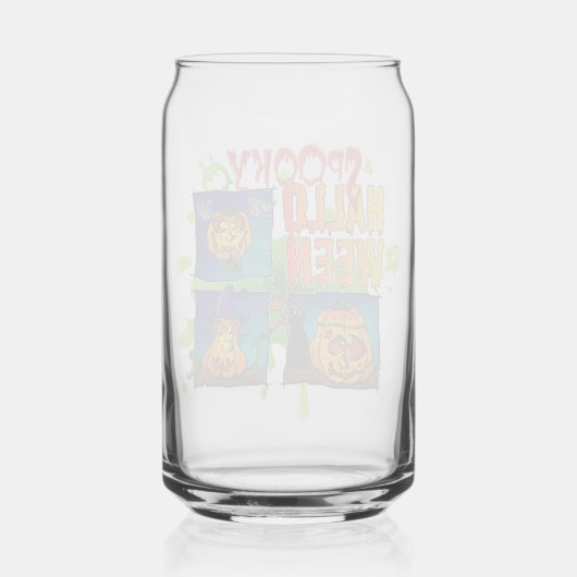 Spooky Halloween ガラス缶 (裏面)