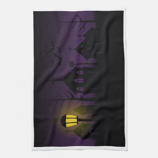 Spooky Halloween  キッチンタオル (縦)