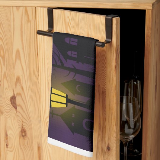 Spooky Halloween  キッチンタオル (三つ折り)