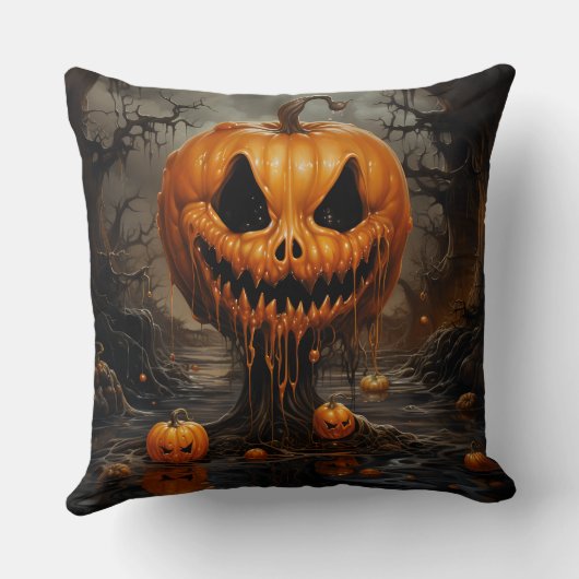 Spooky Halloween クッション (裏面)