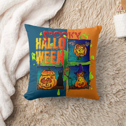 Spooky Halloween クッション (ブランケット)