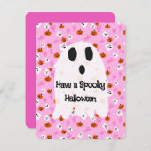 Spooky Halloween  シーズンカード (正面/裏面)