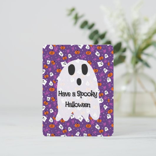 Spooky Halloween  シーズンカード (スタンド正面)