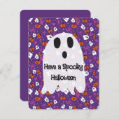 Spooky Halloween  シーズンカード (正面/裏面)